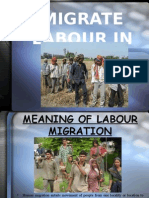 Presentation On Migrate Labour in Punjab