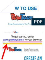 How to Use Powtoon