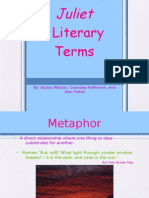 Juliet Literary Terms