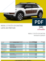 Noul Citroen C4 Cactus Lista de Preturi 05 20151 PDF