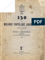 130 de melodii populare aromâneşti - 1937_Ioan Caranica 