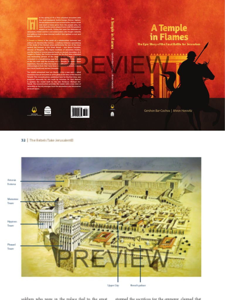 A Temple In Flames Preview Pdf Second Temple Jerusalem