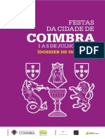 Festas Da Cidade de Coimbra 2015| Dossier de Imprensa