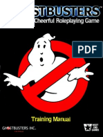 Ghostbusters RPG Training Manual