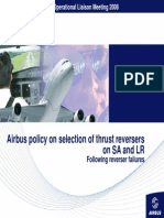 03 Airbus Policy on Selection of Thrust Reversers