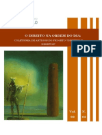 O Direito Na Ordem Do Dia: Coletânea de Artigos Do Projeto "Dispersar Direitos" - v. 3, N. 3