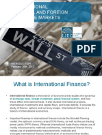 International Finance