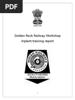 Railway workshop Report