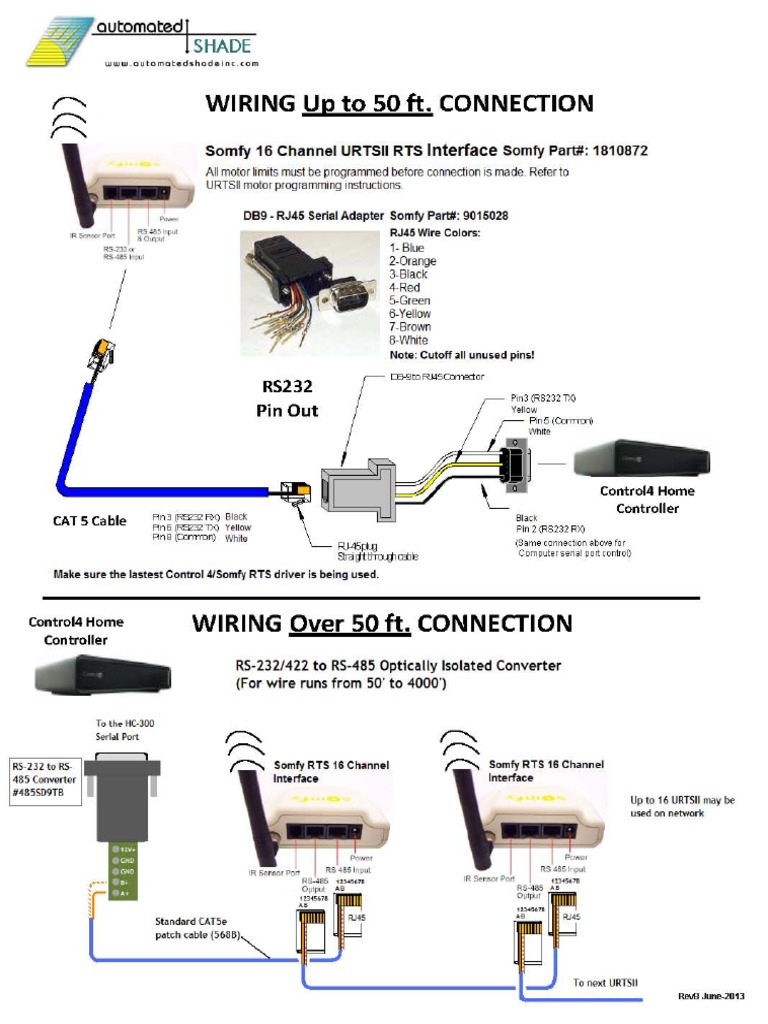 Somfy Universal RTS Interface II Guide | PDF | Electromagnetic ...