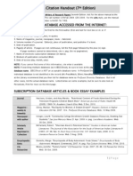 Download MLA Citation Handout 7th Edition by chabotlib SN26968131 doc pdf