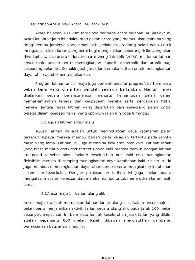 3 0 Latihan Ansur Maju New Pdf