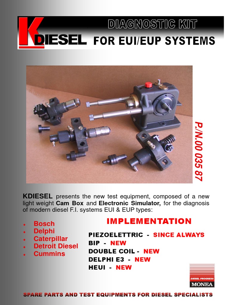 Brochure Cam Box Inglese Diesel Engine Fuel Injection