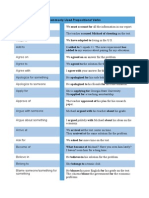 Prepositional Verbs