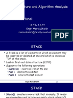 APPLLICATIONS OF STACK-Tower of Hanoi