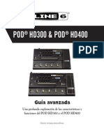 POD HD400 Advanced Guide - Spanish ( Rev a )