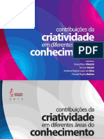 Ebook - Contribuições Da Criatividade em Diferentes Áreas Do Conhecimento