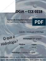 Aulas de Hidrologia