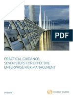 Seven Steps To Enterprise Risk Management