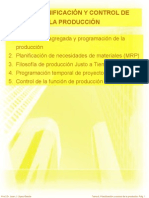 Tema 6 Planificacion y Control de La ProduccionTema 6 Planificacion y Control de La ProduccionTema 