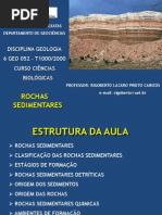 Aula de Geologia