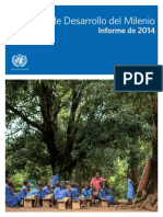 Objetivos Milenio Report 2014 Spanish