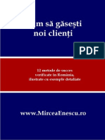 Mircea Enescu Cum Sa Gasesti Noi Clienti 2012