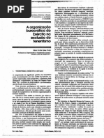 A Organização Burocratica Do Exército