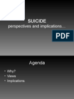 Suicide: Perspectives and Implications