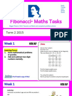 Noether Independent Maths Tasks Term 2 2015