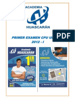 Solucionario Primer Examen Cpu 2012-I