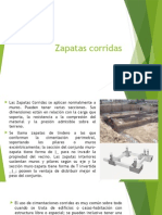 Zapatas corridas: dimensionamiento y cálculo