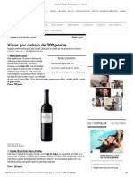 Vinos Por Debajo de 200 Pesos - GQ Mexico