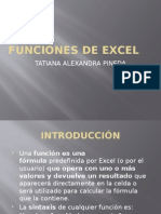 Funciones de Excel