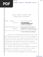 (PC) Ronald J. Carroll v. Sheriff Mark Wimbish, Et Al. - Document No. 4