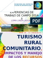 Taller Turismo Rural Comunitario, Impactos y