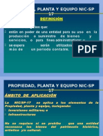 Propiedad, Planta y Equipo Nic-sp 17