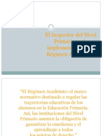 Régimen Académico DGCyE DPEP-Inspectores.