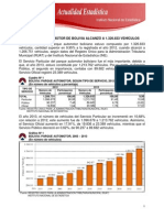 Actualidad Estadistica Parque Automotor 2013 - InE