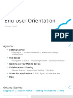 Box - End User Orientation