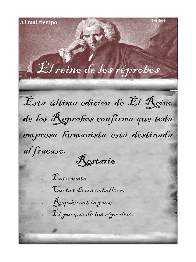 El Reino de Los Réprobos PDF | PDF | Cuentos | Libros