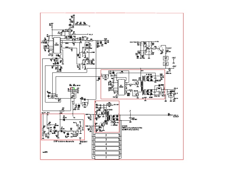schema invertor 24V-230V-5000W