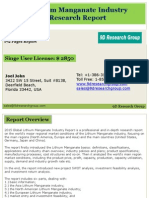 Global Lithium Manganate Industry 2015 Market Research Report