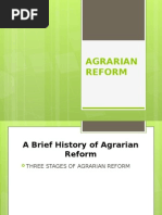 Agrarian Reform Law