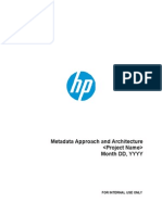 Metadata Architecture Tmpl