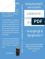 Cover (Couverture) Grammaire Nufi
