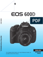 EOS 600D Instruction Manual En