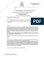 Funciones Superiores en Accidente Cerebro Vascular