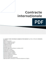 Contracte internaționale