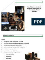 Refractory Installation Guide for Cement Kilns