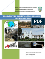 Contaminacion Ambiental en Chachapoyas Amazonas Peru